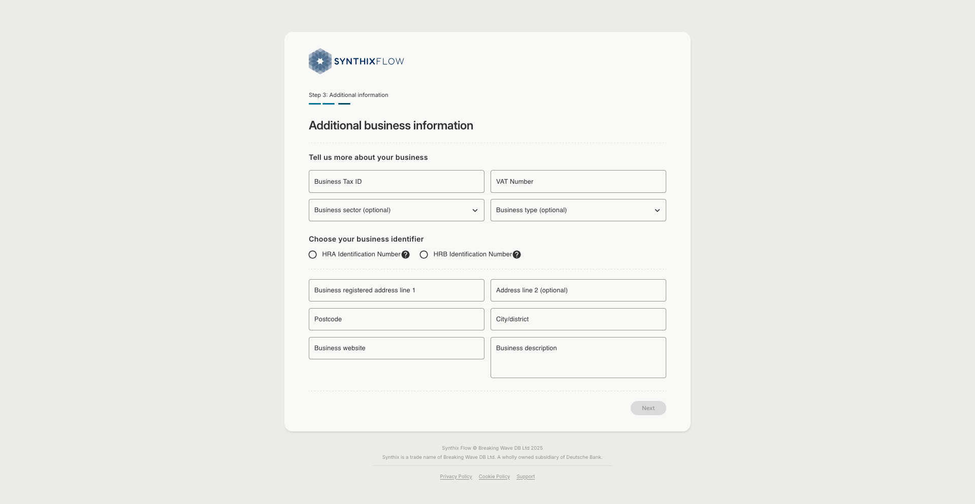 Business Information