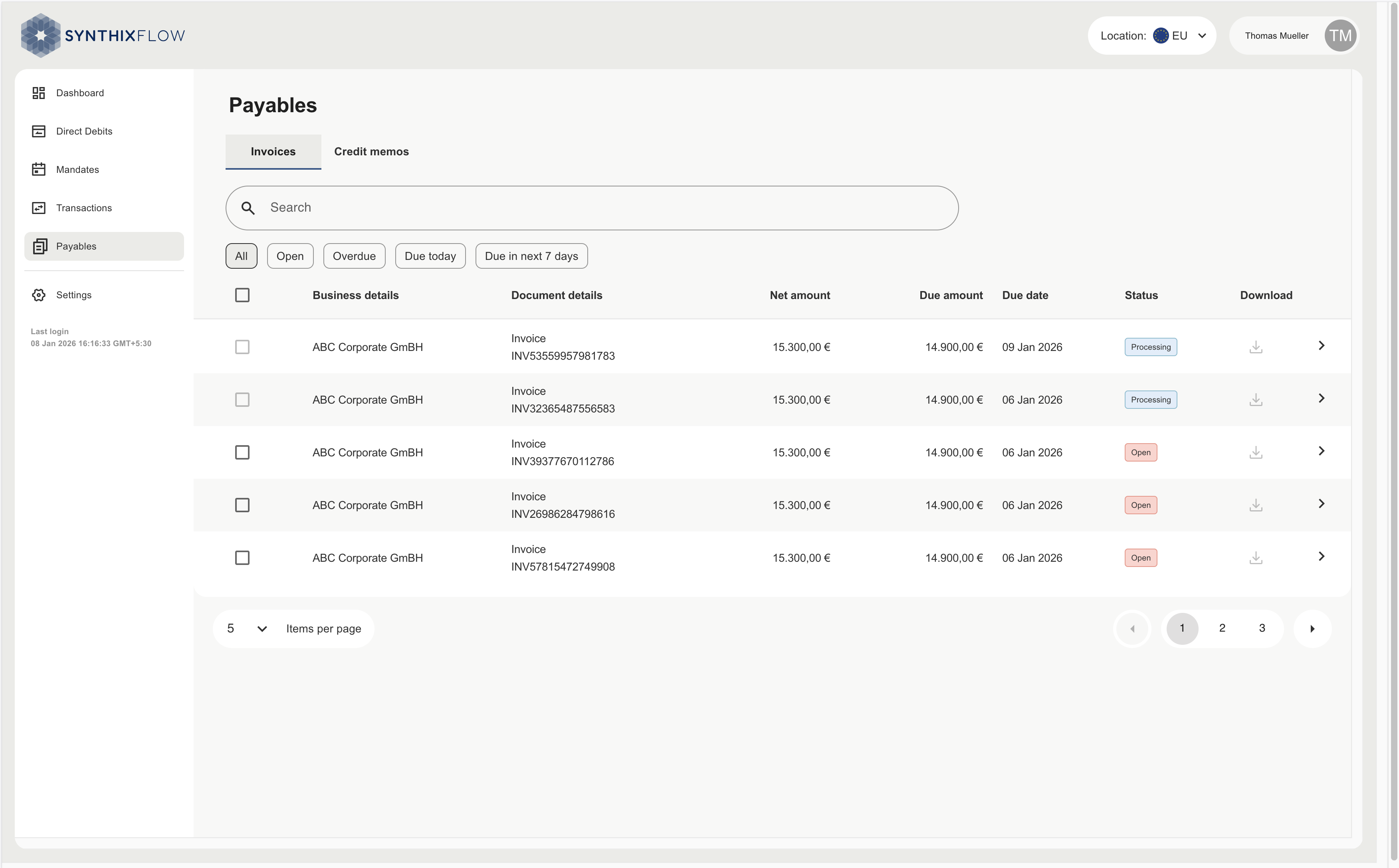 Invoice Summary 1